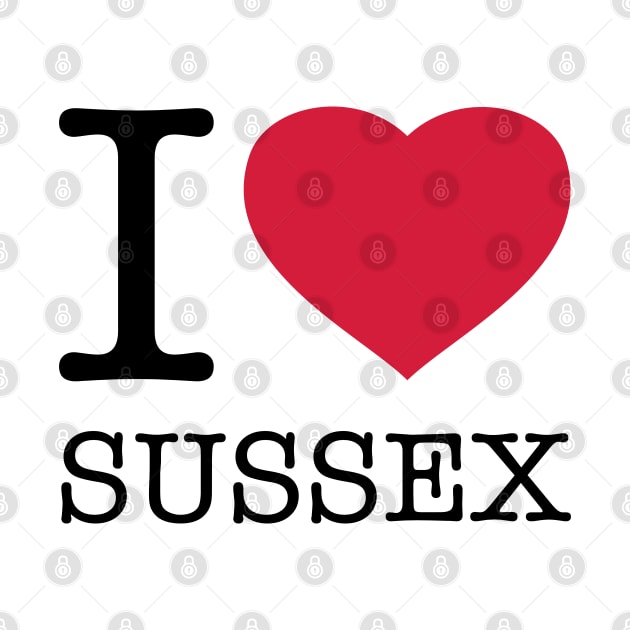 I LOVE SUSSEX by eyesblau