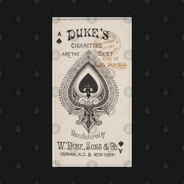 Ace of Spades Playing Card by EmoteYourself