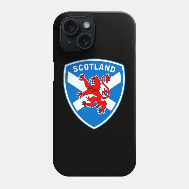 Patriotic Scotland LION motif Phone Case by BigTime