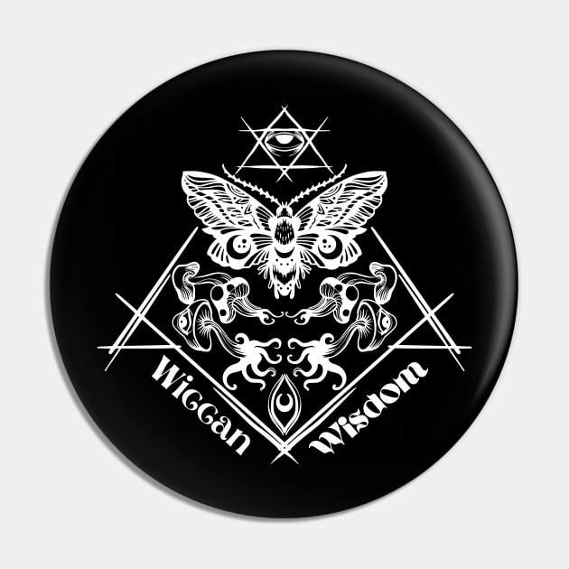 Wiccan wisdom Pin by ArtDreamStudio