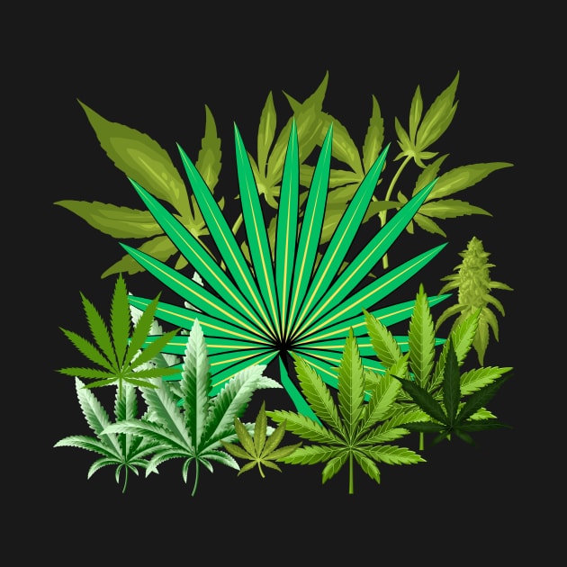 420 FLOWER LEAF DESIGN by The C.O.B. Store