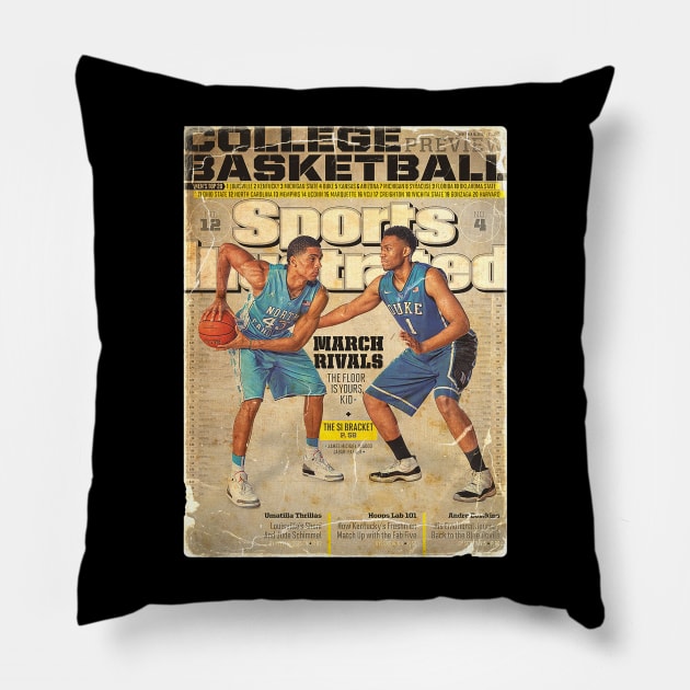 COVER SPORT - MARCH RIVAL Pillow by FALORI