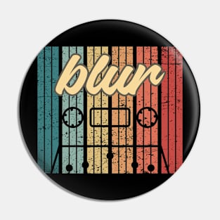 blur cassette retro vintage Pin