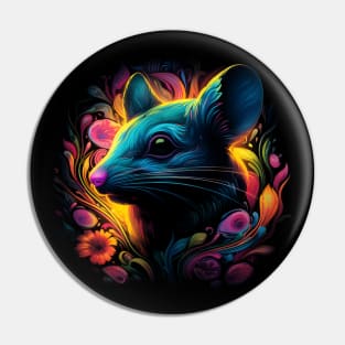 Neon Rodent #11 Pin