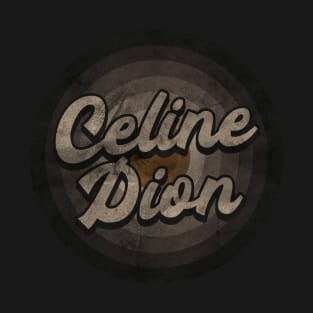 RETRO BLACK WHITE - Celine dion T-Shirt