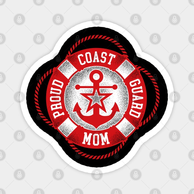 Proud Coast Guard Mom Magnet by TreehouseDesigns