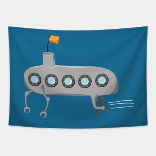 Little Submarine Tapestry