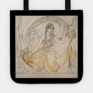 Pablo Picasso drawing Tote