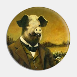 Vintage Boar Pin