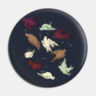 Bunch of dead doves Pin