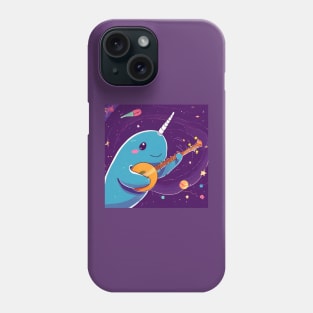 Space Narwhal Phone Case