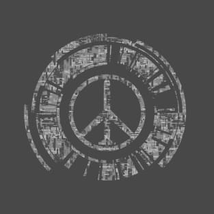 Walker of Peace [Urban Grey] T-Shirt