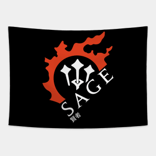 Sage - For Warriors of Light & Darkness Tapestry