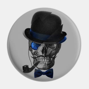 Gentleman's  Skull Pin