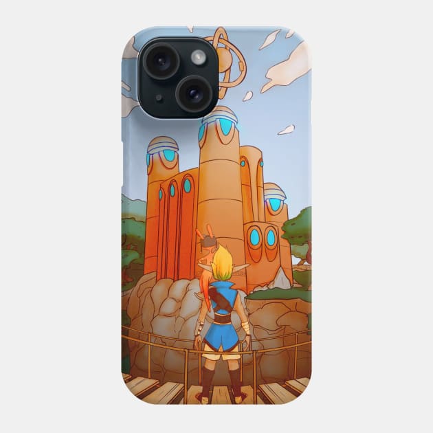 Forbidden Jungle Jak & Daxter Phone Case by Serapheir