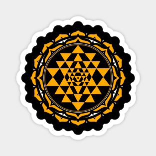 Sri Yantra Mandala Magnet