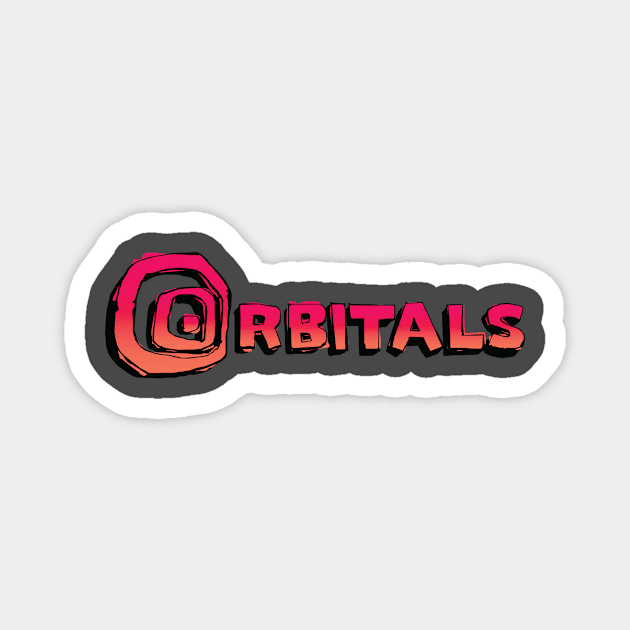 The True Orbitals! Magnet by Alleyway Games