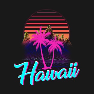 Vaporwave – Hawaii Sunset T-Shirt