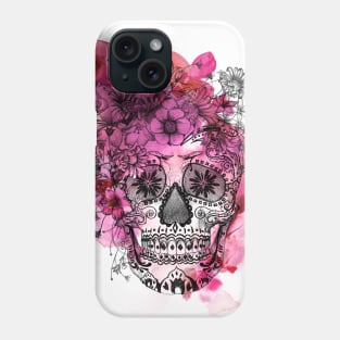 Flower Skull Phone Case