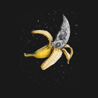 moon space banana T-Shirt