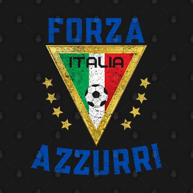 Forza Azzurri Italy Soccer by Ruffeli