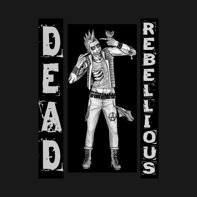 Zombie Punk - DEAD REBELLIOUS by mark-chaney