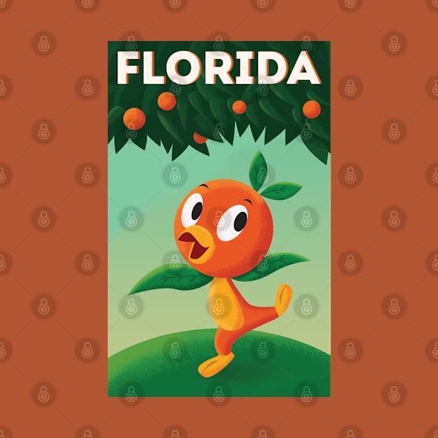 Florida Orange Bird - Orange Tree by The Dept. Of Citrus
