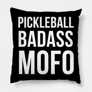 Pickleball BADASS MOFO Pillow