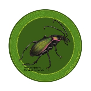 Ground Beetle round T-Shirt