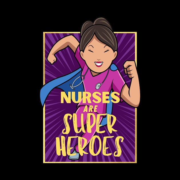 Nurses are superheroes by Clutterbooke