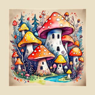 Cute mushrooms gift ideas for all T-Shirt