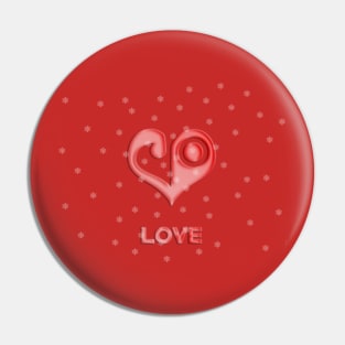 Crest of Love Christmas Pin