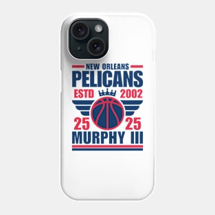 New Orleans Pelicans Murphy III 25 Basketball Retro Phone Case