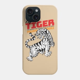 Muay Thai Tiger Tattoo Phone Case