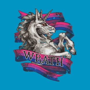 Wrath Unicorn – Bisexual Pride T-Shirt