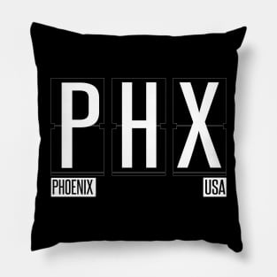 PHX - Phoenix Arizona Airport Code Souvenir or Gift Shirt Pillow