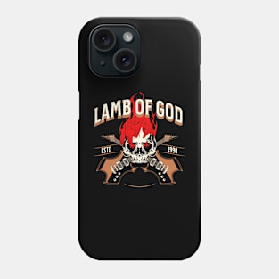 skull of lamb of god Phone Case