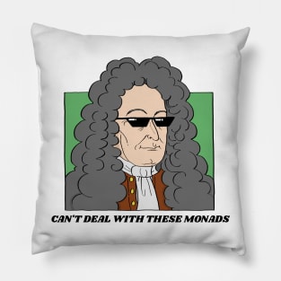 Cant Deal With These Monads (color) Pillow