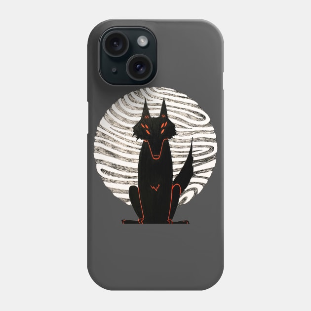 Dread Wolf Phone Case by bridgetrolljess