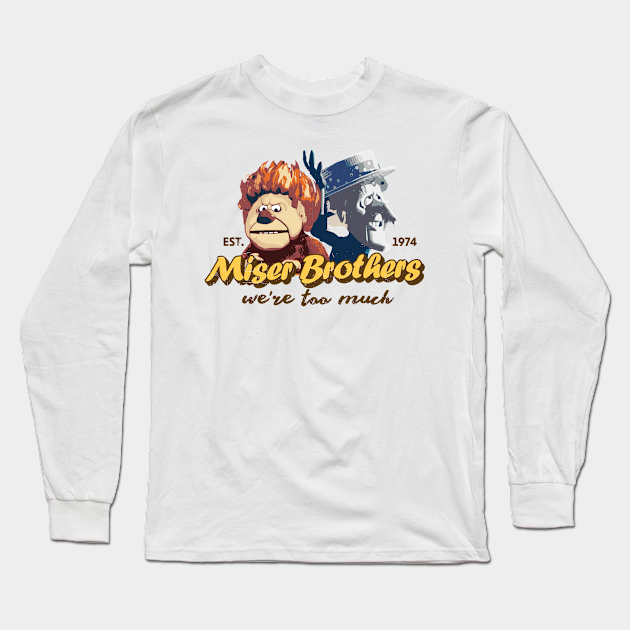 heat miser and snow miser brothers - Heat Miser - Long Sleeve T-Shirt