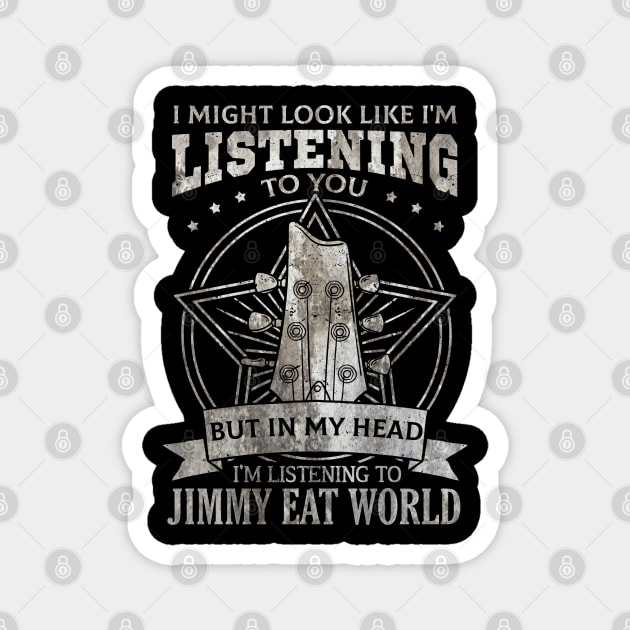 Jimmy Eat World Magnet by Astraxxx