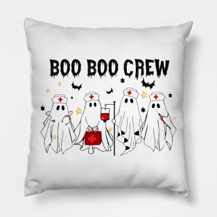 Ghost Nurse Halloween Pillow