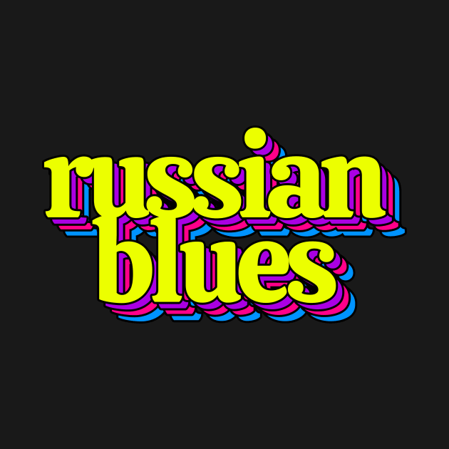 Russian Blues by Kelly Louise Art