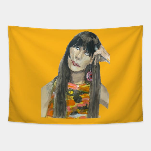 Cher Tapestry by Kitchy Characters