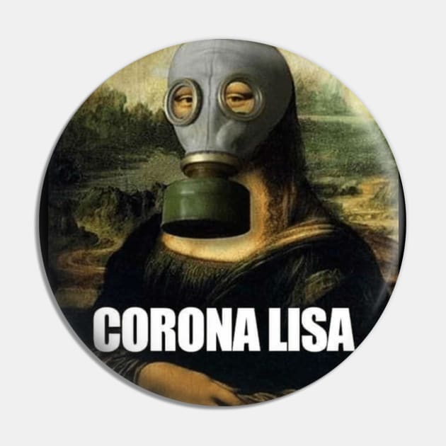 Corona Lisa Pin by Clown