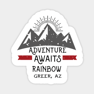 Greer Arizona Grand Canyon Adventure Awaits Rainbow Magnet