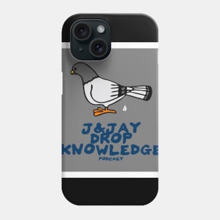 J and Jay Drop Knowledge Bird Pooping Phone Case