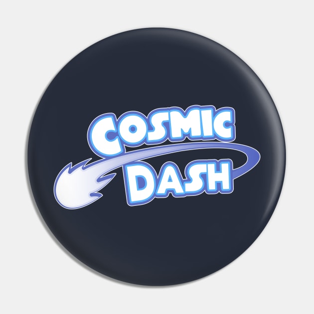 Cosmic Dash Logo Pin by hpkomic