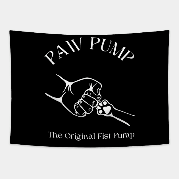 Give Me Paw-The original fist pump Tapestry by jlee