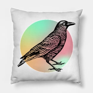 crow Pillow